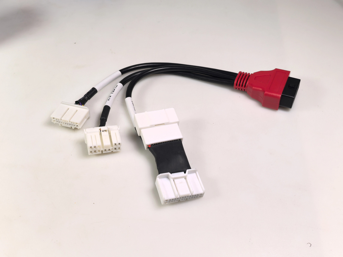 OBDIIVCI OBD2-Adapter-Diagnosekabel 1-zu-3-Splitter für Tesla 12pin/20pin/26pin kompatibel mit Autel, LAUNCH und Xtool EV-Scan-Tools - Bild 2