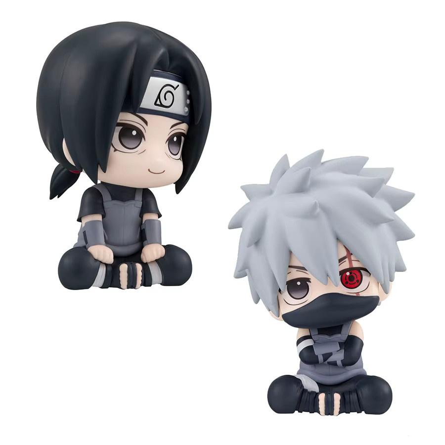 Bandai Naruto Shippuuden Anime Figur Uchiha Itachi und Kakashi Q-Version Actionfigur aus PVC, Höhe: 10 cm - Bild 3