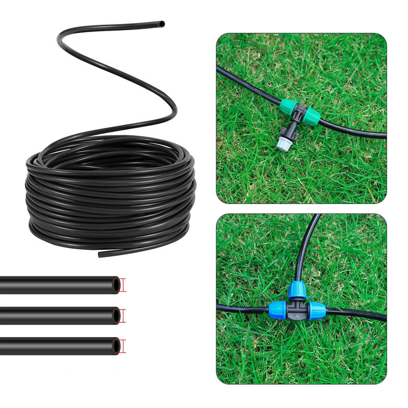 Adhere To Fly PVC-Mikrobewässerungsschlauch für die Gartenbewässerung, Schwarz, 10 Meter - Bild 6