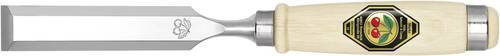 Kirschen Stechbeitel mit Weißbuchenheft 4 mm aus Stahl in Silber - Bild 1