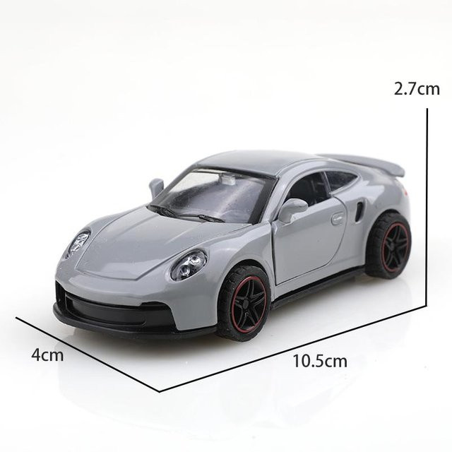 Linyi toy car 911 Rennauto, 1:43, Metall, ab 4 Jahren - Bild 1