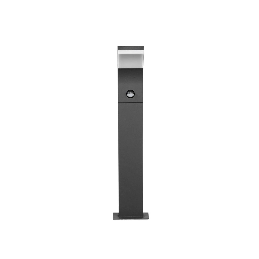Lucande LED Außenleuchte Timm in Schwarz mit Bewegungsmelder aus Aluminium, H: 13,2 cm, B: 6,0 cm, T: 12,4 cm - Bild 2