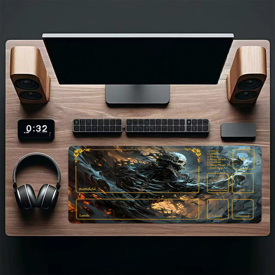 Mairuige Totenkopf-Bild, Spielmatte, Magic: The Gathering, Zubehör - Bild 3