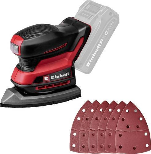 Einhell TE-OS 18/150-2 Li Akku-Multischleifer Power X-Change 18V Rot B/T/H: 15,0 x 15,0 x 10,0 cm - Bild 1