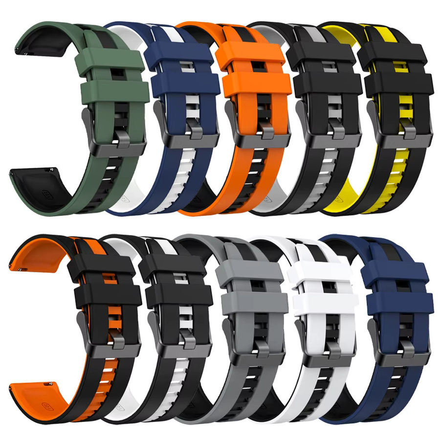 Suunto Uhrenarmband Silikon, 20mm 22mm, multicolour - Bild 2