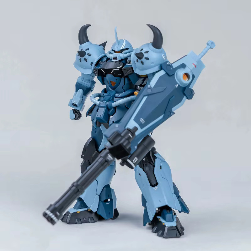 Bandai MS-07B-3 Gouf Custom Vol.2 Blue Giant Ramba Ral Mobile Suit 08th MS Team, Bausatz, blue - Bild 2