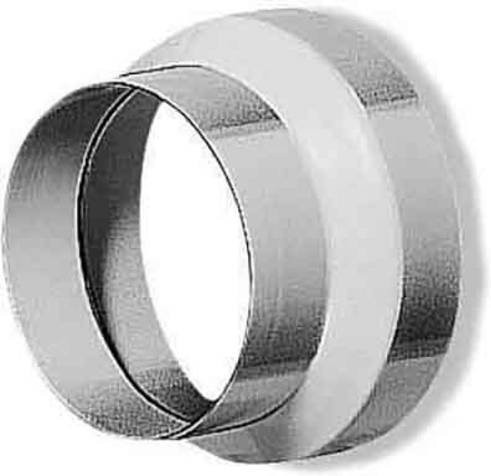 Helios Reduzierung RZ 100/80 aus Kunststoff in Silber - Bild 1