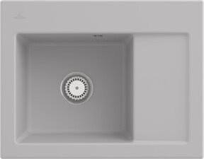 Villeroy & Boch Spüle Subway 45 Compact links mit Ablaufgarnitur in Weiß CeramicPlus - Bild 1