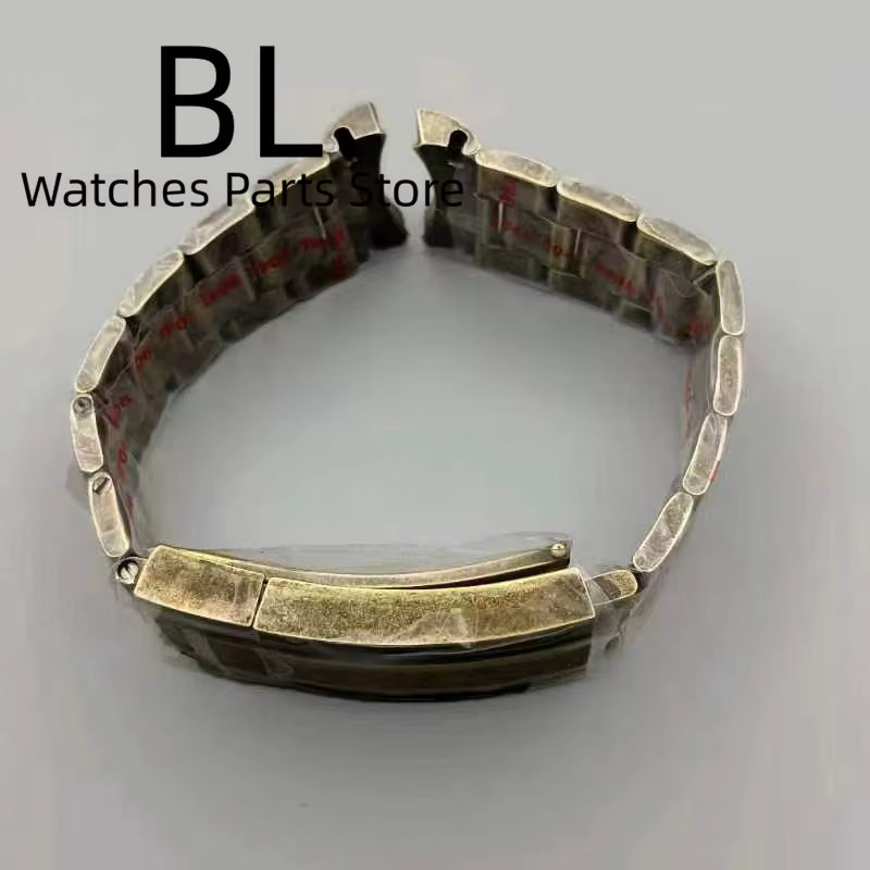 Bliger Uhrenarmband Edelstahl, Bronze, Austern/Jubiläums armband - Bild 2
