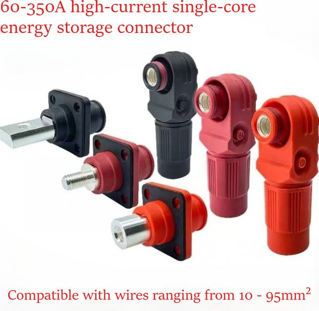 Single Core Energy Storage Connector 350A-60A Hochstrom-Stromspeicher Terminal Block Wandmontierte Stromausgangsklemmen - Bild 1