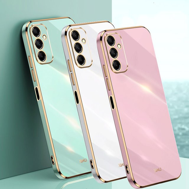 Luxuriöse 6D-Plating-Hülle für Samsung Galaxy A-Serie 5G/4G Softcover in Purple - Bild 1