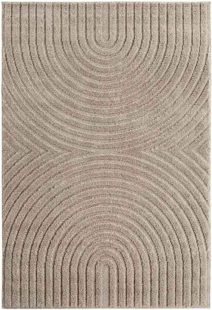 Ayyildiz Kurzflorteppich ART in Beige mit abstraktem Boho-Design, B/H/T: 160 x 230 x 0,8 cm - Bild 1