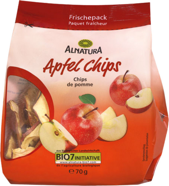 Alnatura Bio Apfel Chips 70 g - Bild 1