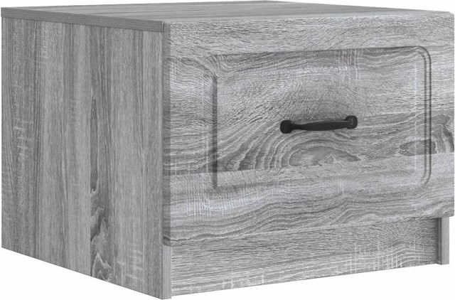 vidaXL Couchtisch in Grau im Vintage-Stil aus Holzwerkstoff, B: 50 cm, T: 49 cm, H: 37 cm - Bild 1