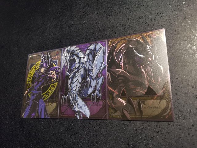 Yiran toy 1 Yu-Gi-Oh! Blauäugiger weißer Drache Sammel-Flash-Karte, 3-teiliges Set - Bild 1