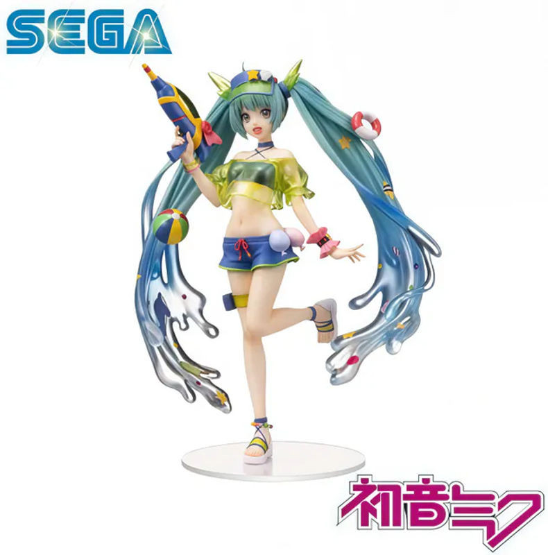 SEGA Hatsune Miku Actionfigur mehrfarbig aus Kunststoff für Sammler und Dekoration - Bild 1