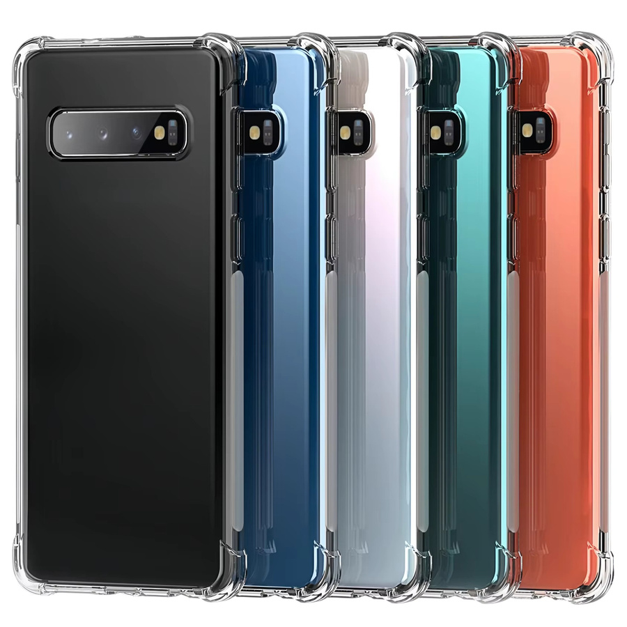 Transparente TPU-Schutzhülle für Samsung Galaxy S10 Plus und Galaxy S10E in Klar - Bild 2