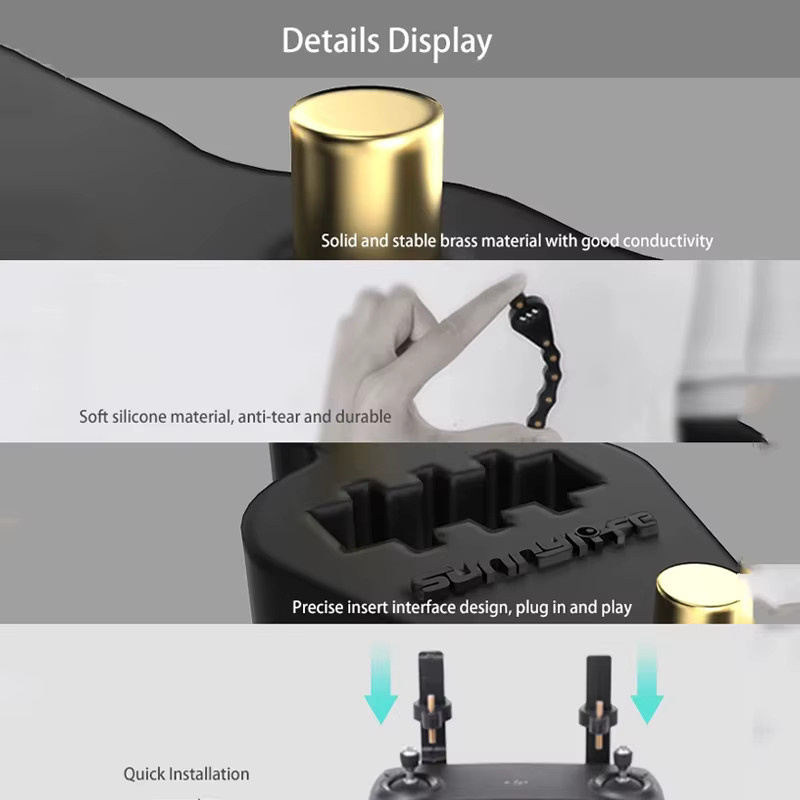 DJI Signal Erweiterung Antenne für RC 2 und RC Pro Smart Controller in Schwarz - Bild 3
