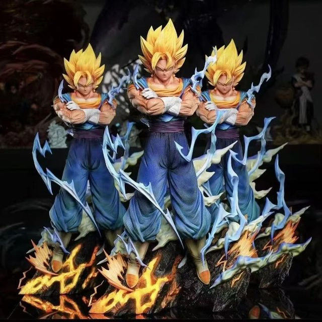 Bandai Dragon Ball Z Vegetto Super Saiyan Actionfigur, PVC-Statue, ab 14 Jahren - Bild 1