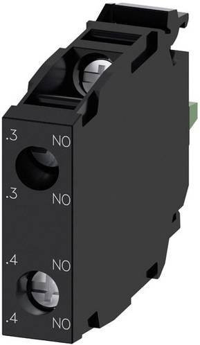 Siemens Kontaktmodul 3SU1400-1AA10-1DA0 mit 2 Schaltgliedern in Schwarz - Bild 1