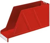 Leitz Stehsammler A4 rot B/H/T: 9,7 x 33,6 x 15,6 cm - Bild 1