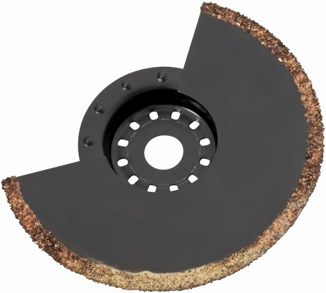 LUX-TOOLS HM-Segmentsägeblatt für Multitool, 85 mm, Carbide Tipped, Schwarz - Bild 1