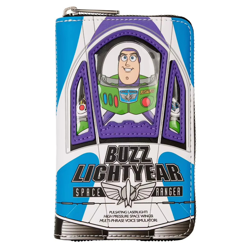 Loungefly Pixar Toy Story 30. Jubiläum Buzz Lightyear Reißverschluss-Geldbörse - Bild 2