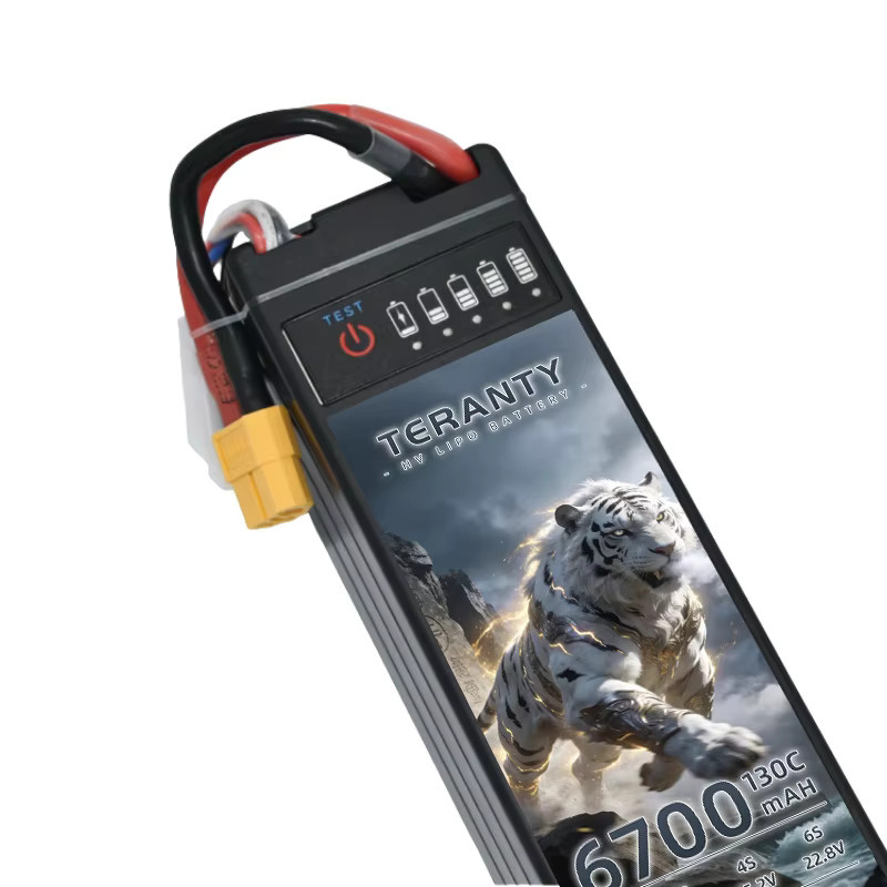 TERANTY HV LiPo Hartschalen-Rennbatterien, T-X60-Stecker - Bild 3
