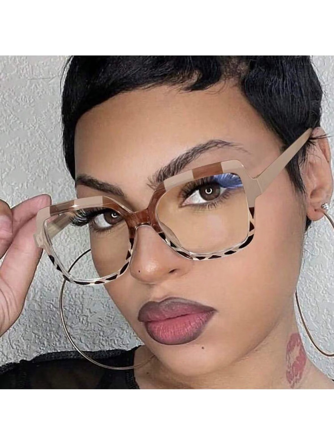 ZBHWISH Korrektionsbrille, Vollrand, Square, Kunststoff, transparent, Unisex - Bild 3