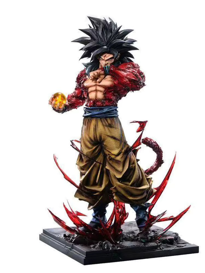 Bandai Dragon Ball Z Ssj4 Goku Figur, Actionfiguren, mit Austauschbaren Händen - Bild 4