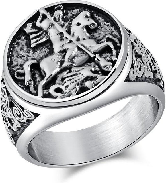 YIRAN Ring Titanstahl, Knoten, Herren, 13# - Bild 1