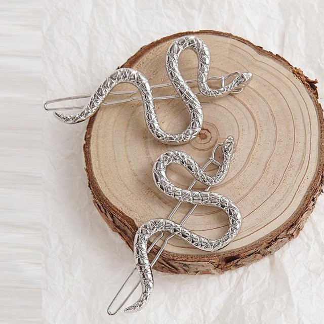 Haarspange Medusa, Metall, Damen - Bild 1