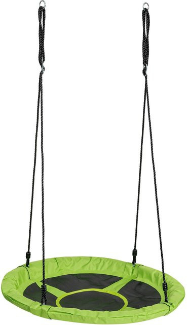 SwingKing Nestschaukel Leinwand Grün Ø 98 cm - Bild 1