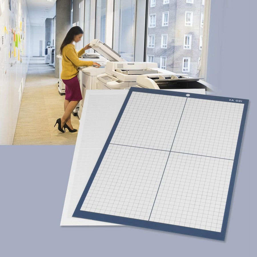 Fishine Schneidematte Weiß für Vinylschneider und Plotter, B/T: 46,0 x 30,0 cm - Bild 2