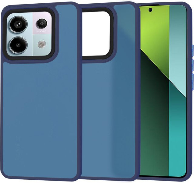 Techsuit HaloFrost Schutzhülle für Xiaomi Poco X6 und Note 13 Pro 5G in Marineblau - Bild 1