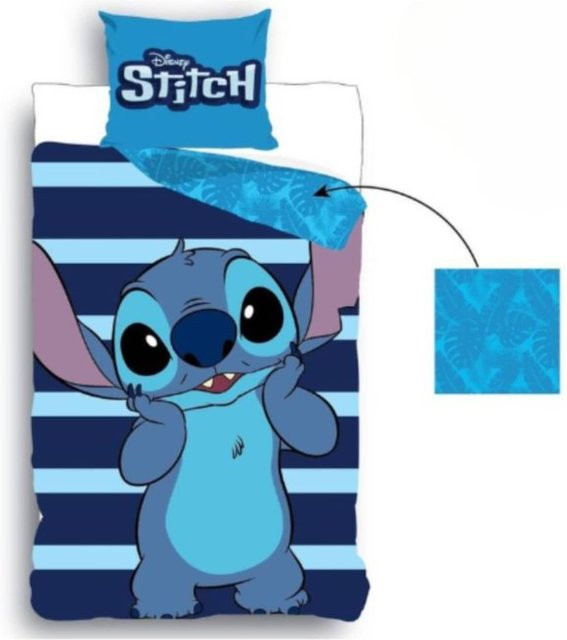 Lilo & Stitch Wendebettwäsche für Kinder in Blau - Bild 1