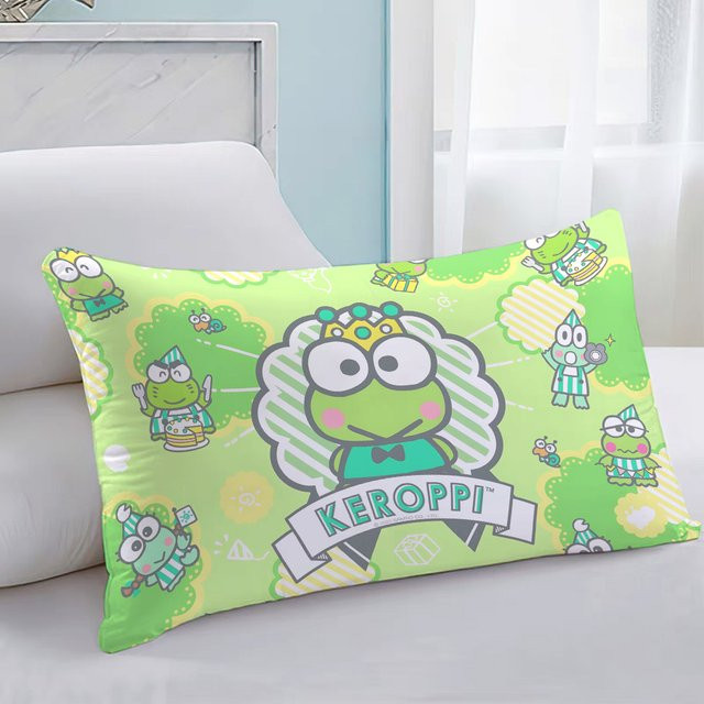 Sanrios Dekorativer Sofakissenbezug mit Grafikmotiv in Grün, B/H: 40 x 60 cm - Bild 1