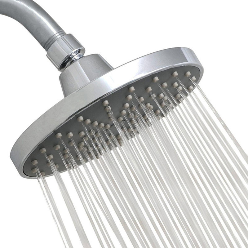 TOMTOP JMS Regen Duschkopf mit G1/2 Anschluss, Einstellbares Spray, Grau, Durchmesser: 15,24 cm - Bild 6