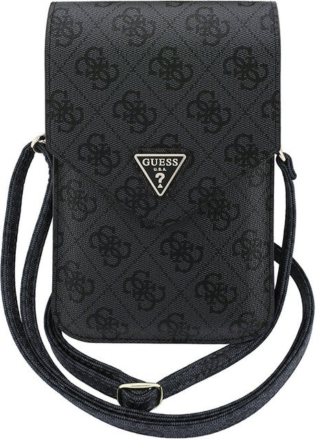 Guess Universaltasche Fliptok Triangle 4G für dein Telefon in Schwarz - Bild 1