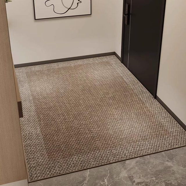 Home Advanced Sense Villa Gate Bodenmatte für die Eingangstür, rutschfeste und schmutzabweisende Fußmatte in Beige, B/T: 60 x 90 cm - Bild 1