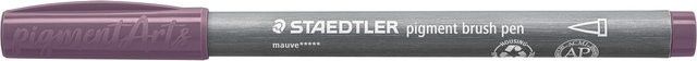 Staedtler Pigment Brush Pen in Malve (Purple) - Bild 1