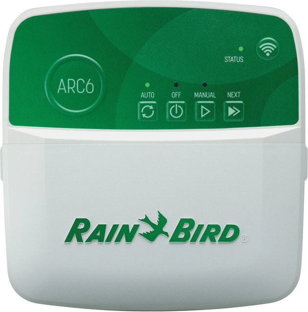 Rain Bird WiFi Steuergerät für 6 Zonen mit On-Unit Display in Weiß-Grün - Bild 1
