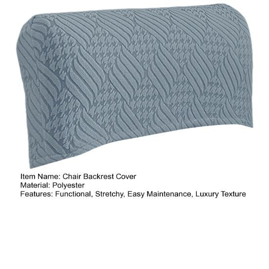 NOHS Cushions Rückenlehnenbezug aus Samt und Polyester, elastischer Schutzbezug für Bürostühle und Gaming-Stühle, fleckenresistent - Bild 3