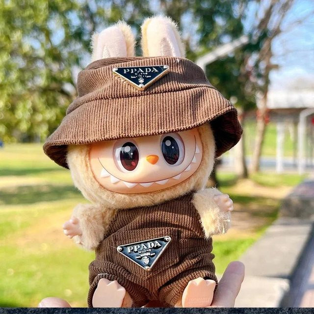Fashnics Labubu Puppenbekleidungsset, Zubehör, 17cm - Bild 1