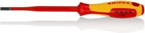 Knipex Slim Schlitz-Schraubendreher rot mit 125 mm Klingenlänge - Bild 2