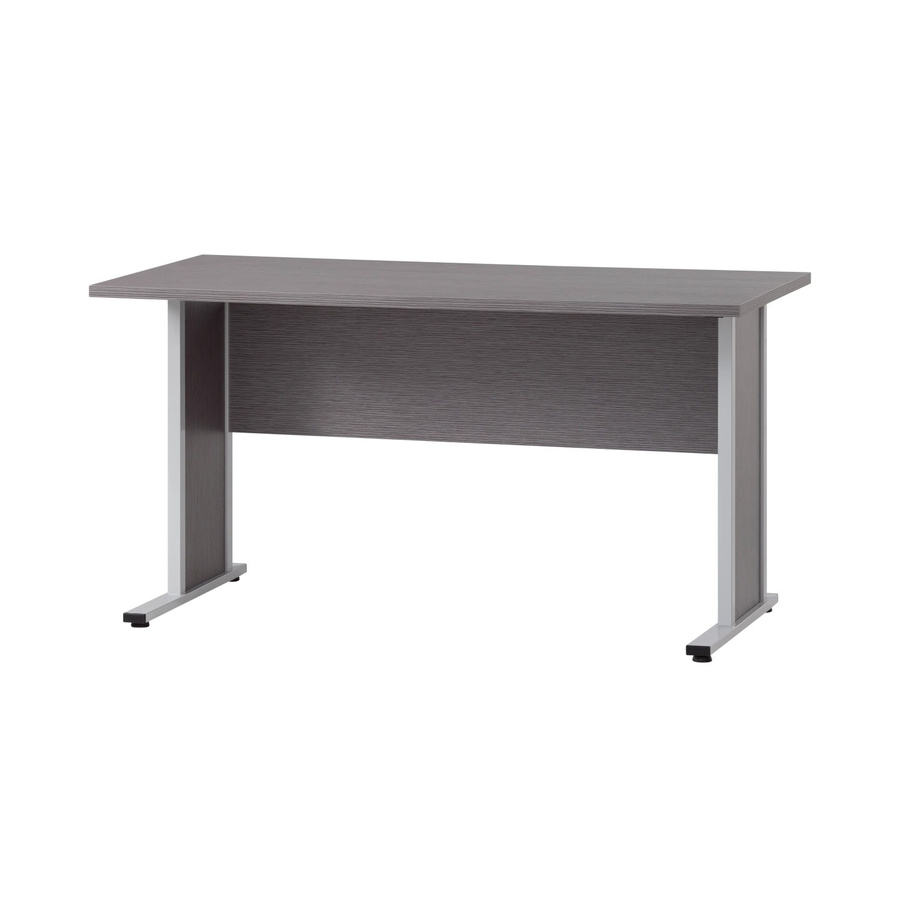 PROREGAL Schreibtisch Lion Large in Eschegrau und Weiß, H x B x T: 70 x 140 x 65 cm - Bild 2