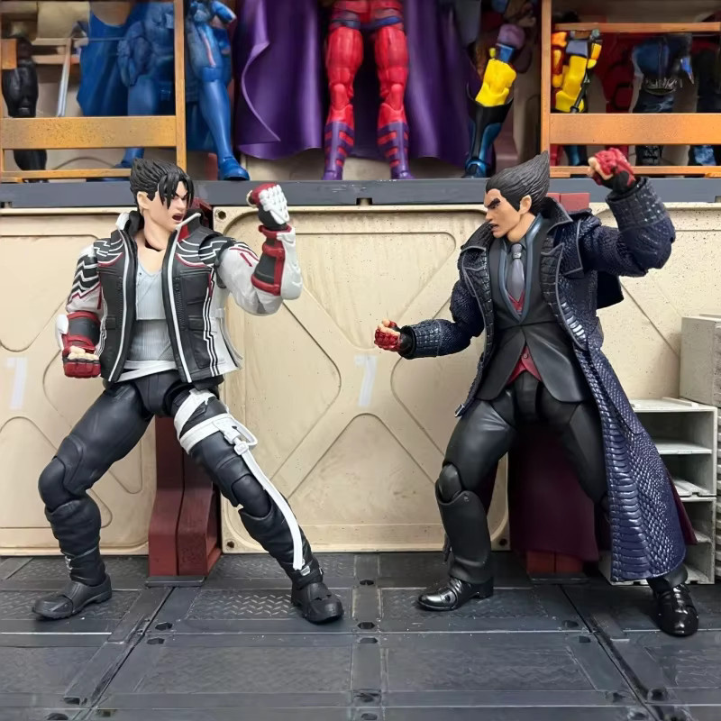 Bandai Tekken 8, SHF Kazama Mishima King Nina Williams, Actionfiguren-Set, ab 14 Jahren - Bild 1