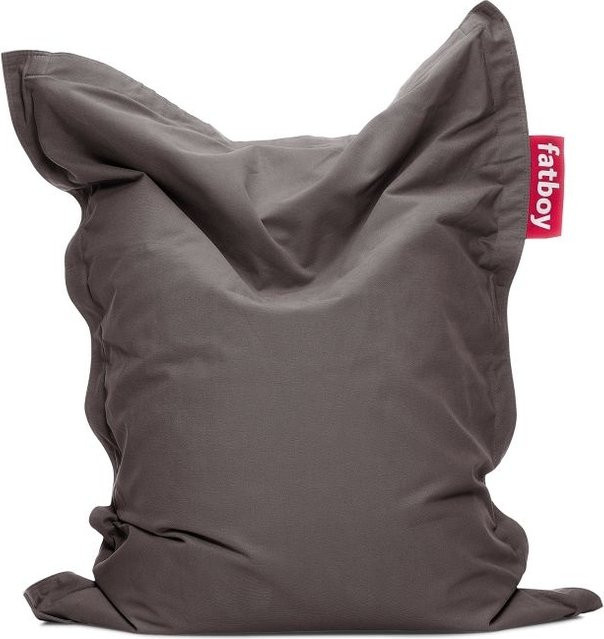 Fatboy Junior Stonewashed Kinder Sitzkissen aus Baumwolle in Grau - Bild 1