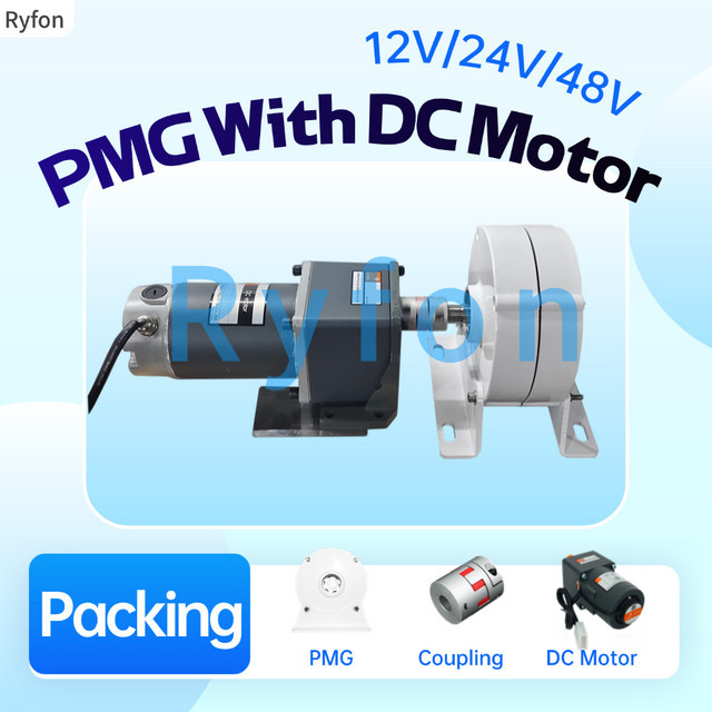 Ryfon 8000W Neuer Energiegenerator mit Untersetzung und 5000W 3-Phasen-AC-Permanentmagnetgenerator für 12V 24V 48V - Bild 1
