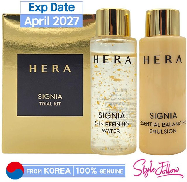HERA Signia Testkit, Wasser 20 ml + Emulsion 20 ml, Unisex - Bild 1